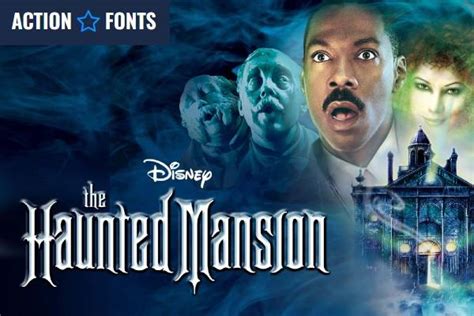 The Haunted Mansion Font