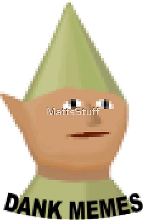 Dank Memes Runescape Gnome Stickers By Mattsstuff Redbubble
