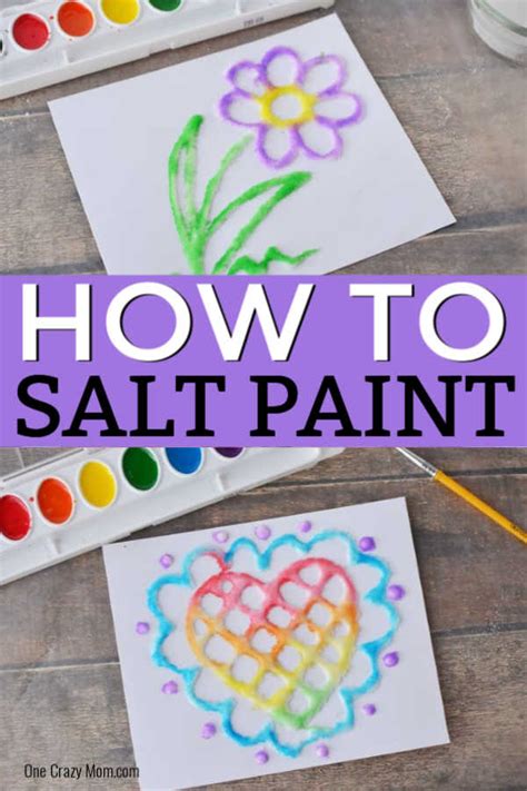 Salt Painting Learn How To Make Salt Art With Your Kids