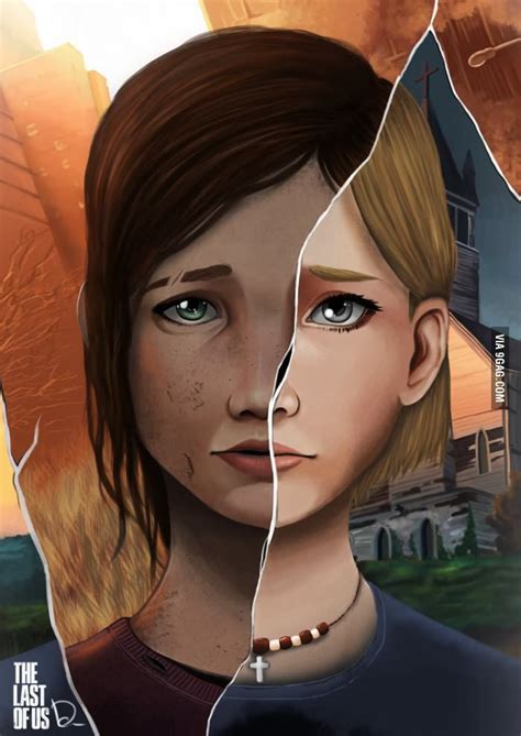 Amazing Tlou Fan Art Ellie And Sarah Gaming The Last Of Us The Last Of Us Joel And Ellie