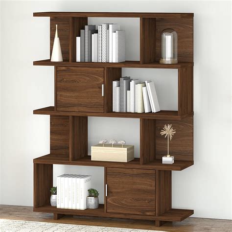 Bookshelf Design With Door