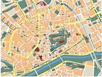 Lleida Vector map. Eps Illustrator Map | Vector World Maps