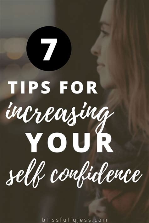 7 Tips For Increasing Your Self Confidence Living Confidently