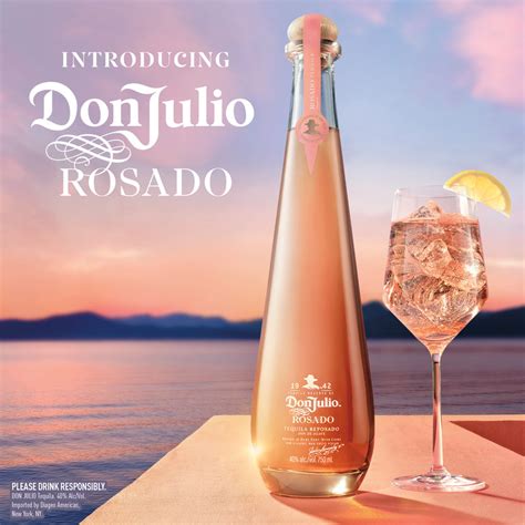 Don Julio Rosado Tequila Limited Edition Deliver To Your Door Top