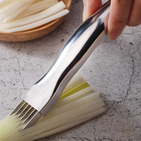 Onion Cutting Knife Creative Magic Green Onion Becomes Essential