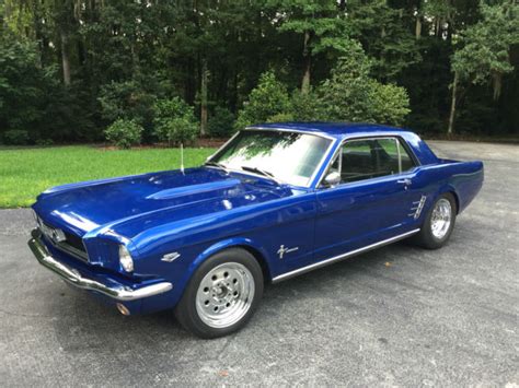 1966 Ford Mustang Coupe Daytona Blue Restored 2 Door American