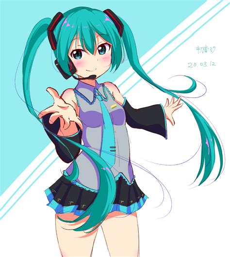 Hatsune Miku Vocaloid Image By Sunflower Ayaa Zerochan Anime Image Board