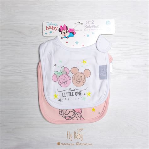 Pack De Baberos Minnie Mouse 2 Fly Baby