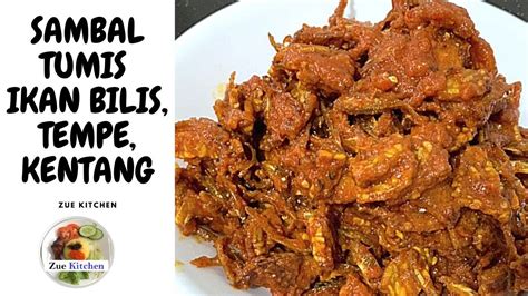 Resepi sambal tumis ikan bilis petai. Sambal Tumis Ikan Bilis, Tempe & Kentang, Malaysian food ...