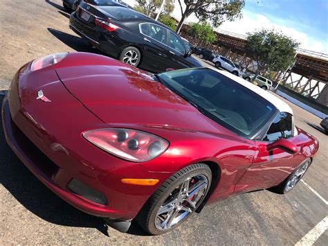 Fs For Sale 2006 Monterey Red Convertible C6 For Sale 125k Miles