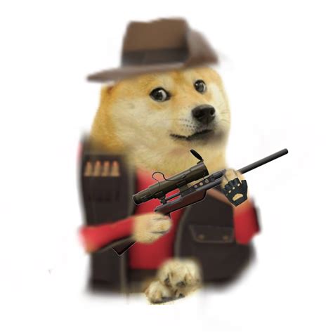 Le Sniper Doge Png Has Arrived Rdogelore