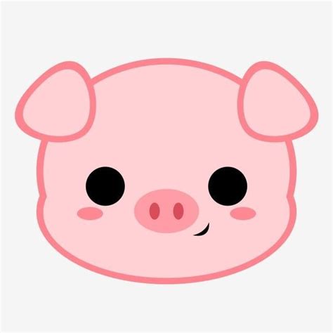 Cartoon Pig Head Pig Piggy Animal Png Transparent Clipart Image And