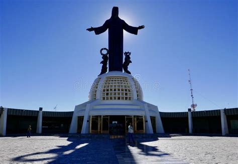 Silao México 8 De Enero De 2017 Cristo El Rey Church Foto Editorial