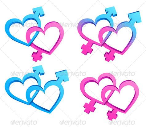 Gender Symbols By Timurock Graphicriver