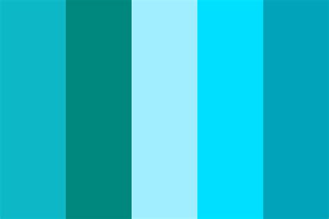 Rinawolfwings Cyan Palette Color Palette