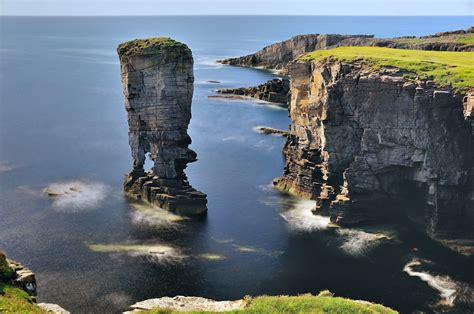 Download Coast Nature Scotland Cliff Hd Wallpaper