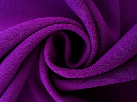 Polyester Stretch Crepe In Purple Bandj Fabrics