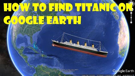 Titanic Google Maps