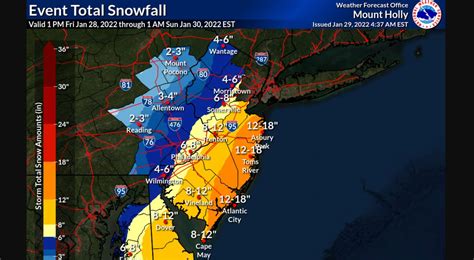 Nj Weather Heavy Snow Dangerous Blizzard Conditions To Continue
