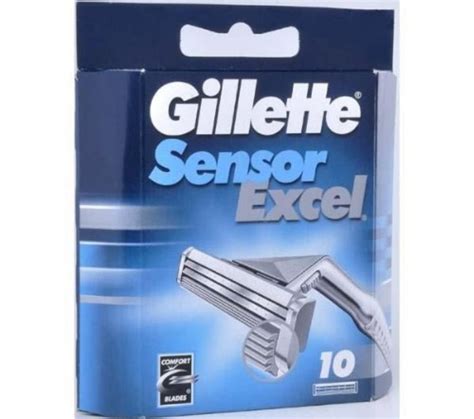 Gillette Sensor Excel Blades 10 Pack Razor Blades 4 U