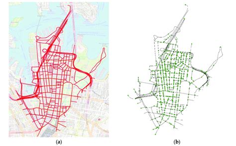 A Street Network Of The Sydney Central Business District Cbd And