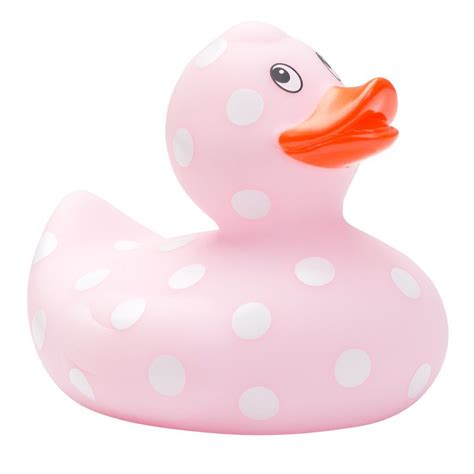 Pink Polka Dot Rubber Duckie Rubber Ducky Pink Polka Dots Baby Float