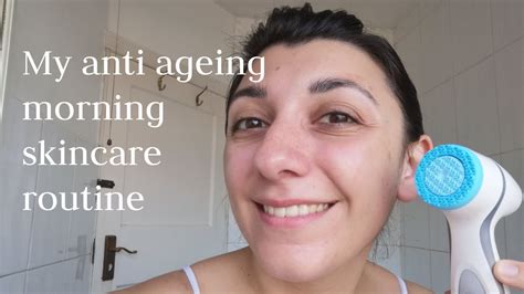 My Anti Ageing Morning Skincare Routine Valentina B Dabrowska Youtube