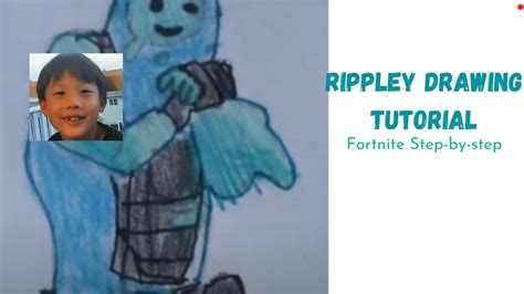 Step By Step Rippley Fortnite Drawing Youtube