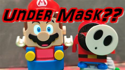 Luigi And Mario What Is Under The Shy Guy Mask Creepy Shy Guy Youtube
