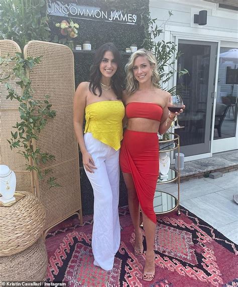 Kristin Cavallari Flashes Her Toned Tummy In A Bandeau Top And Matching