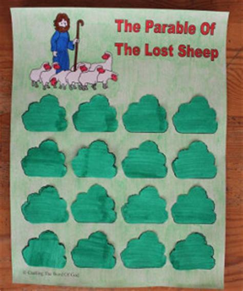 There are so many different great choices available here from which you can choose. Free Printable Lost Sheep Game | AllFreeKidsCrafts.com