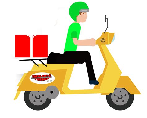 Delivery Boy Vector Png Png Mart