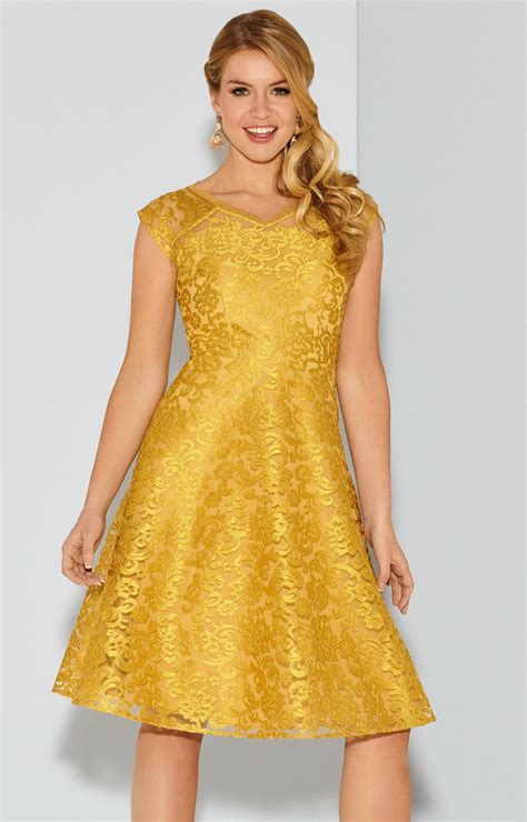 paris occasion dress short saffron gold by alie street short dresses occasion dresses yellow