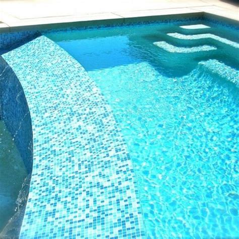 38 Amazing Mosaic Pool Tile Ideas For Luxurious Pool Design Mosaic