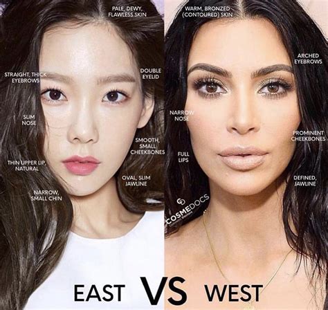 Korean Beauty Ideals Versus Western Ideals Beautyproductshair Makyaj