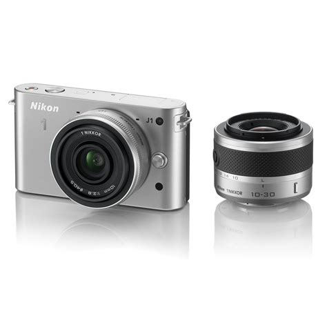 Nikon 1 J1 Mirrorless Digital Camera With 10mm Wa10 30mm 27565