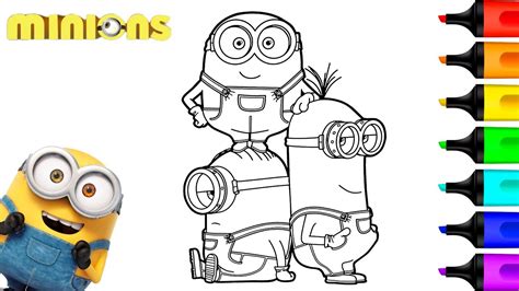 Coloring Pages Minions Bob