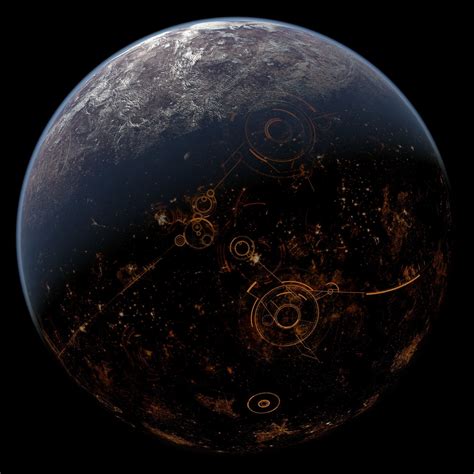 Coruscant Star Wars Planet Texture Free 3d Model Cgtrader