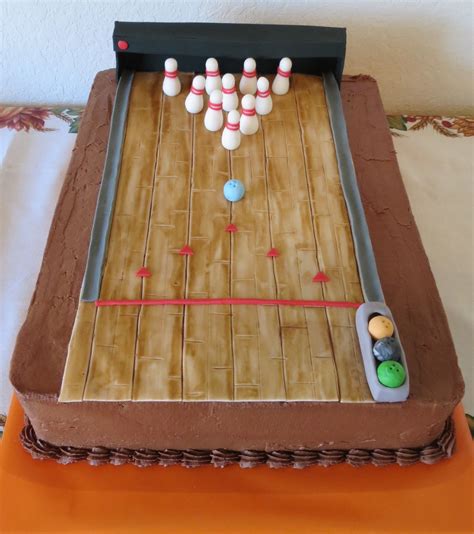 Bowling Alley Cake Bowling Cake Bowling Birthday Cakes Birthday