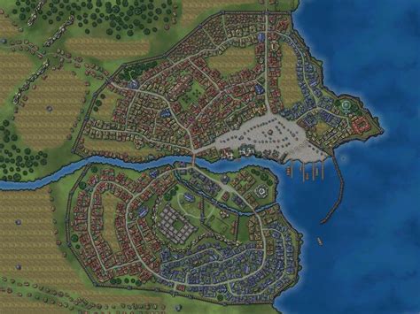 Inkarnate Maps Set Unlabeled Versions Dndmaps Fantasy City Map Map Pictures Map