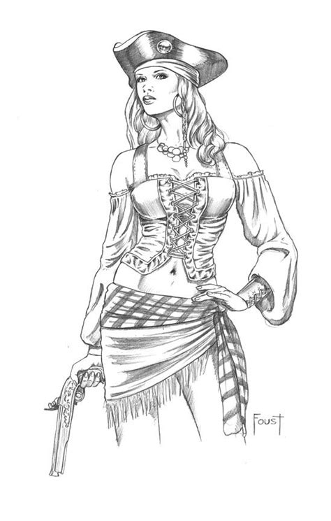 Pirate 1 By Mitchfoust On Deviantart Pirate Art Pirate Woman Lady