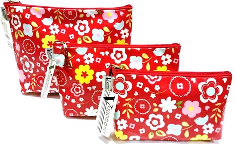 Vagabond 2 Handle Cosmetic Bag Scandi Red 4375 Afmeting 26 X 12 X 22 Cm