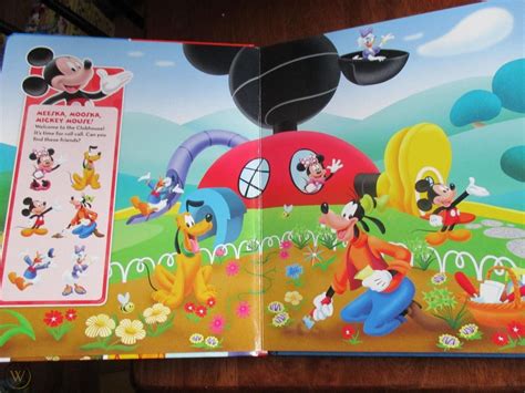 Disney Junior Mickey Mouse Clubhouse First Look And Find Padded