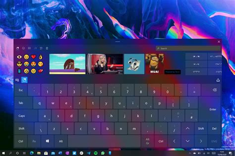 Windows 10 Is Getting A New Touch Keyboard Experience And Its Pretty