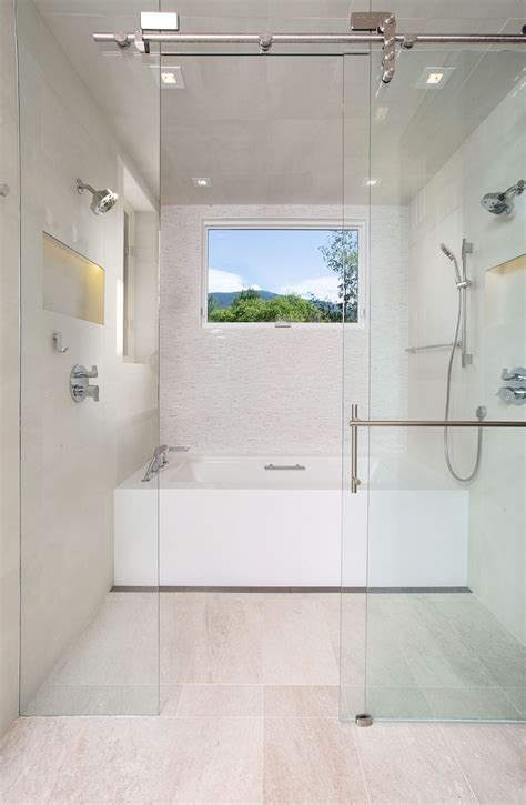 Bathroom Shower And Tub Combination Ideas