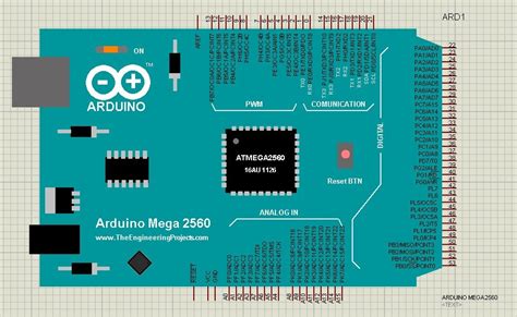 Arduino Mega 2560 Library For Proteus The Engineering Projects