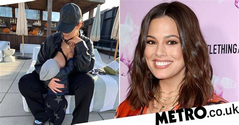 Ashley Graham Flooded With Compliments For Candid Breastfeeding Snap