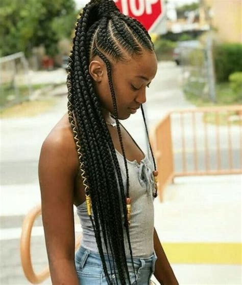 30 Latest Fulani Braids Hairstyle Ideas Of 2020 Thrivenaija Rock