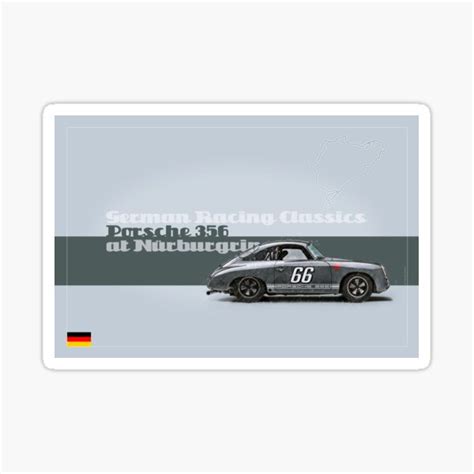 356 At Nürburgring Sticker By Theodordecker Redbubble