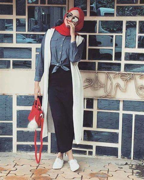 Islamic Fashion Muslim Fashion Modest Fashion Hijab Fashion Fashion Outfits Hijab A Enfiler